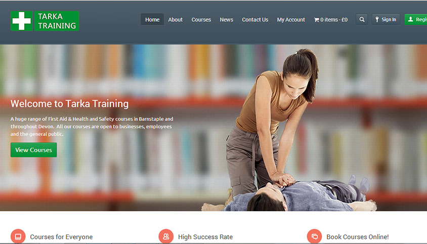 Tarka Training chooses Hosting Devon